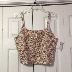 Floral tank top